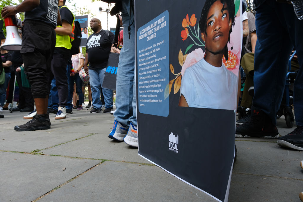 Vigil Held At City Hall Park For Jordan Neely As Daniel Penny Is Expected To Be Charged In Death