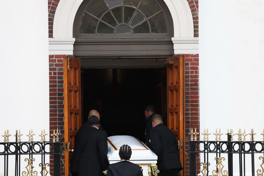 Funeral Held For Street Performer Jordan Neely Who Was Killed In NYC Subway