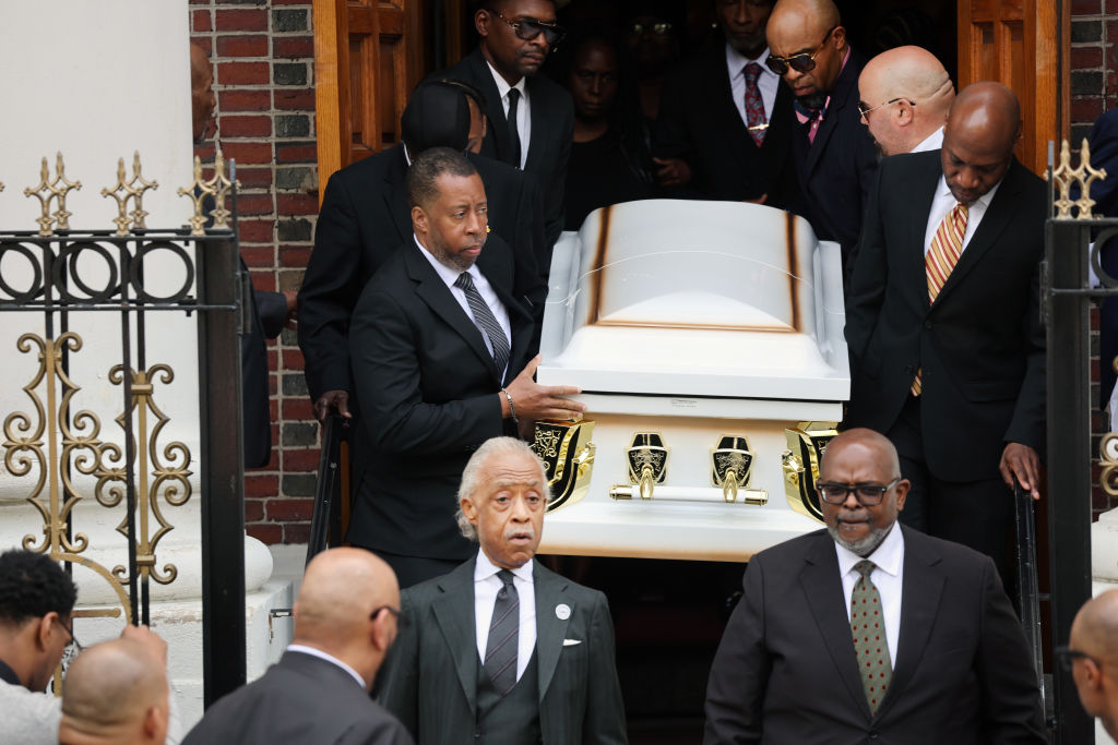 Funeral Held For Street Performer Jordan Neely Who Was Killed In NYC Subway