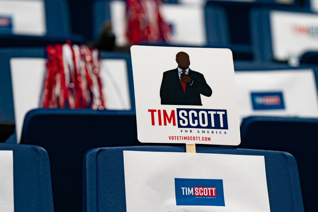 Sen. Tim Scott Makes Announcement In North Charleston