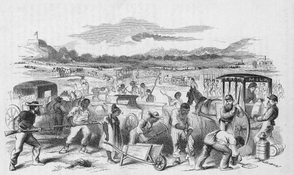 Slaves Forced To Work On Nashvillle Defenses