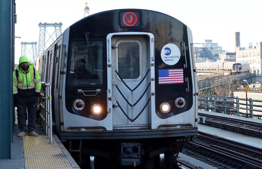 Marcy Avenue Subway Station in New York City