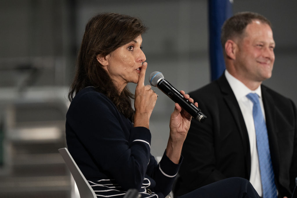 Republican candidate Nikki Haley in South Carolina