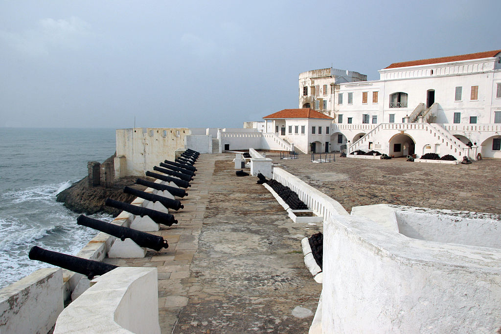 Cannons at the Cape Coast Castle