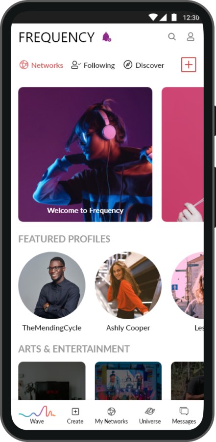 The Frequency app