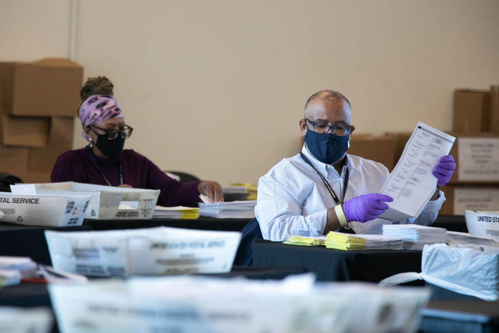 Georgia Election Officials Continue Ballot Counting