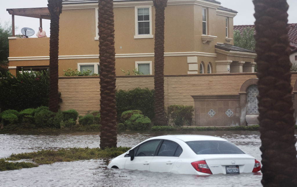 Tropical Storm Hilary Brings Wind and Heavy Rain to Southern California
