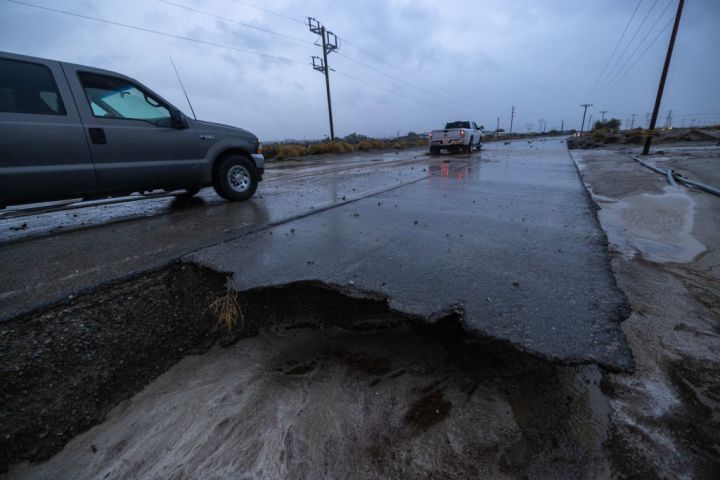 Tropical Storm Hilary Brings Wind And Heavy Rain To Southern California