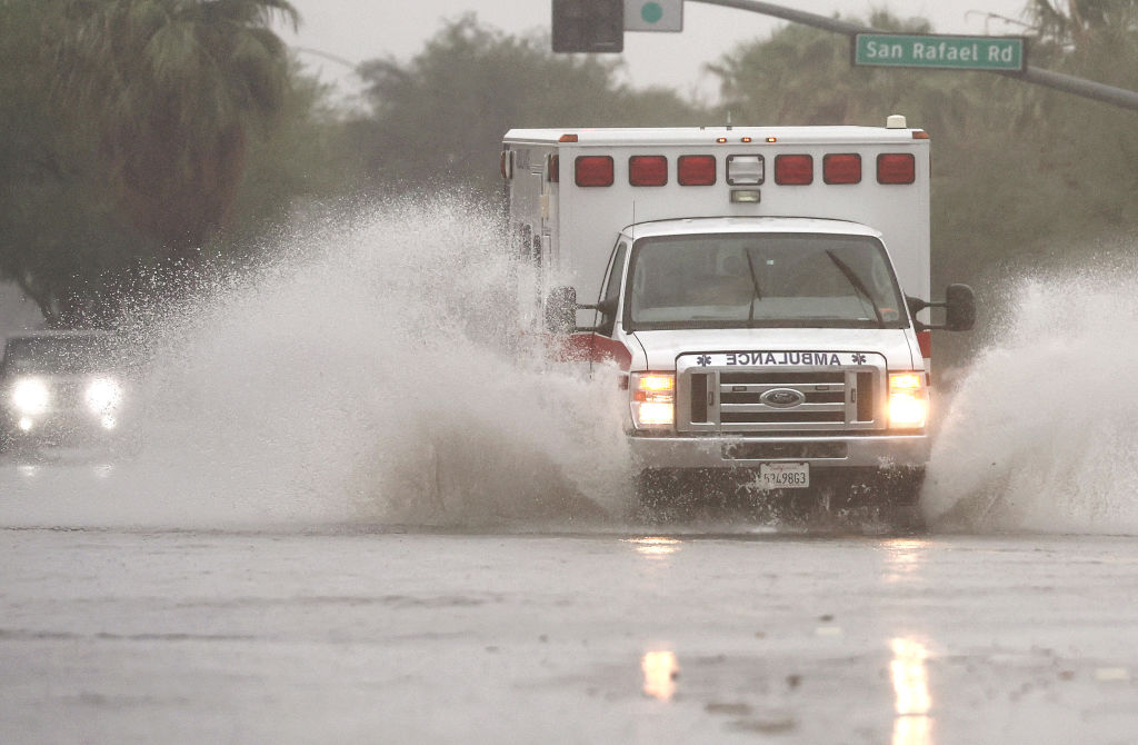 Tropical Storm Hilary Brings Wind and Heavy Rain to Southern California
