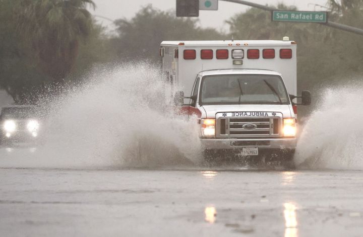 Tropical Storm Hilary Brings Wind and Heavy Rain to Southern California