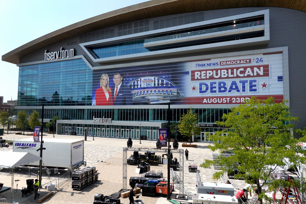 Presidential Hopefuls Square Off In First GOP Debate