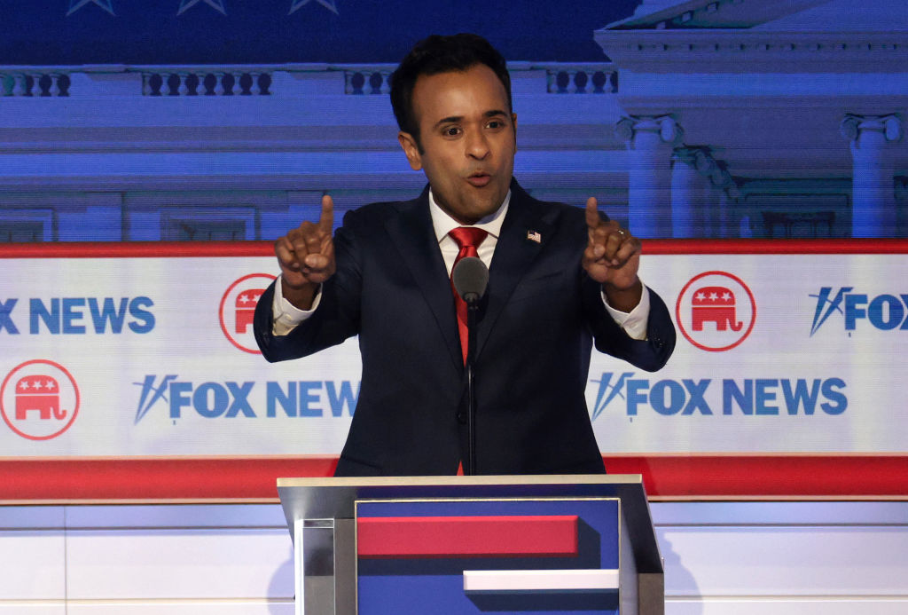 Presidential Hopefuls Square Off In First GOP Debate