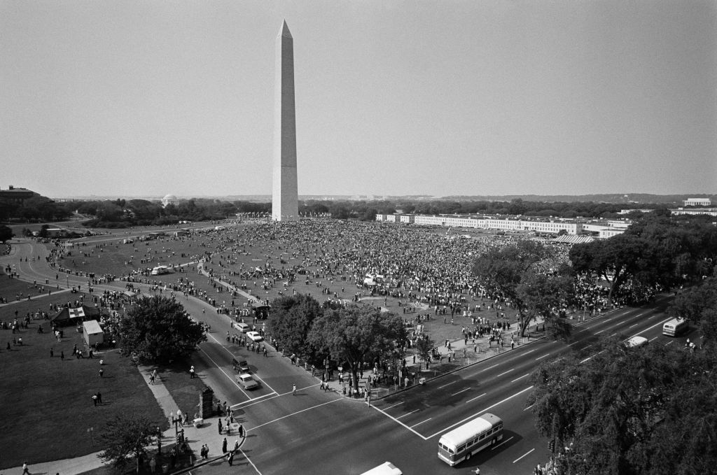 US-DEMONSTRATION-LINCOLN MEMORIAL-MARTIN LUTHER KING JR