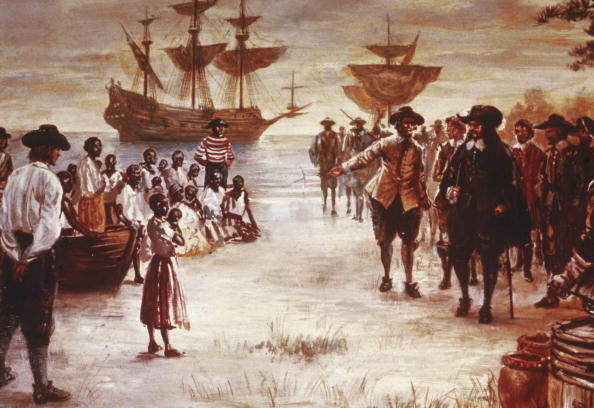 Dutch Slave Ship Arrives In Virginia