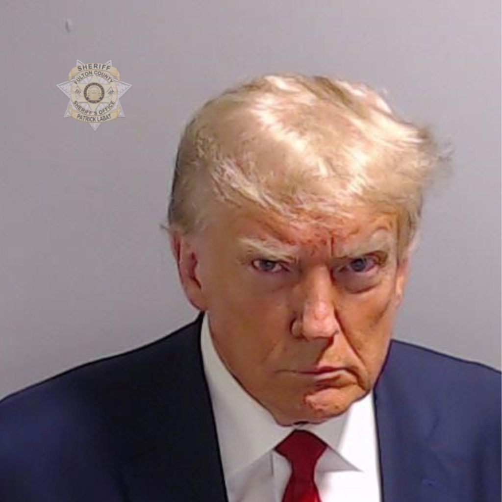 Former President Donald Trump Surrenders To Fulton County Jail In Election Case