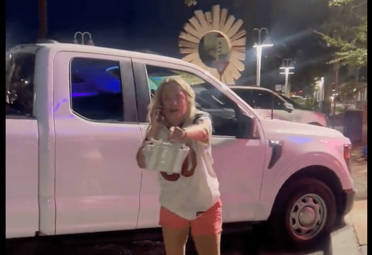 Karen Calls Police After Catching Beat Down