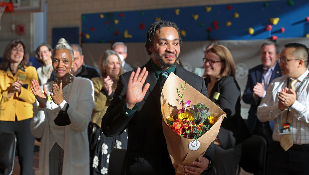 Massachusetts, Teacher of the Year, De'Shawn Washington, Boston, Maria Hastings
