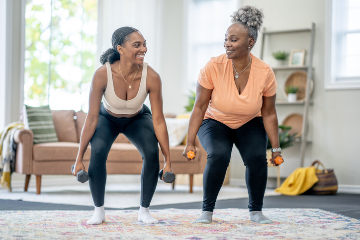 At Home Workout stress