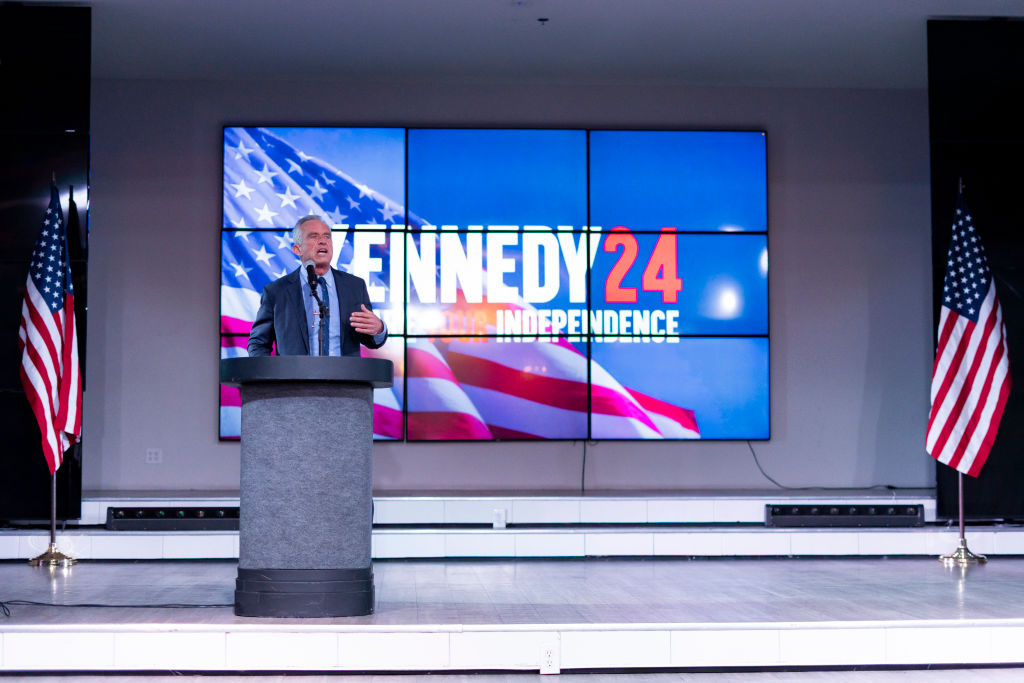 Robert F. Kennedy Jr. Holds A Rally In Phoenix, Arizona As He Campaigns For President