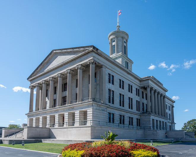 Tennessee State Capitol in Nashville