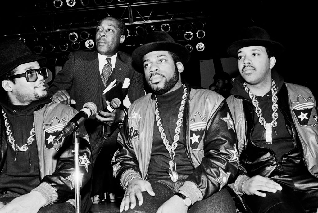 Run-DMC & Joe Clark At Eastside High School