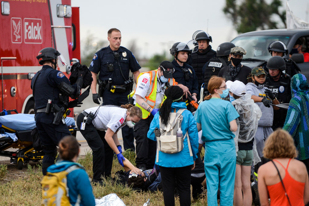 Protests Continue Against Aurora Police Department 