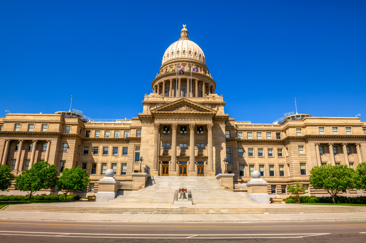 Idaho State Capitol in Boise, ID