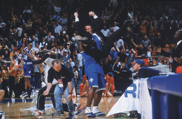 Hampton Coach Steve Merfeld, 2001 NCAA Tournament