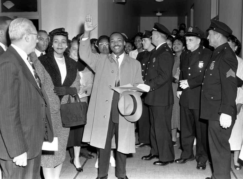 Martin Luther King Jr. At Hospital
