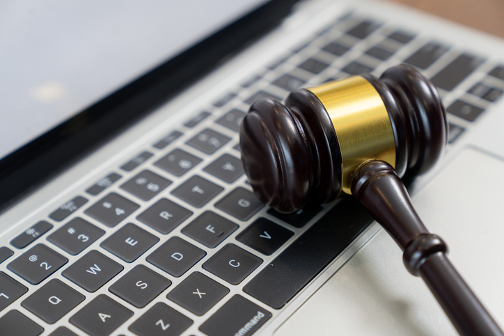 Judgment placed on computers, computer law concepts