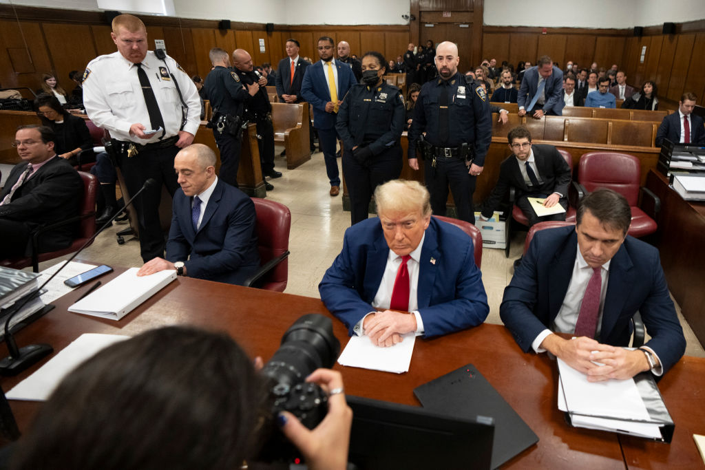 Former President Donald Trump's Hush Money Trial Continues In New York