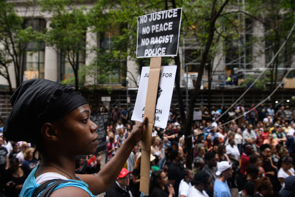 Activists Demonstrate In Pittsburgh After Unarmed Black Teen Was Fatally Shot In Back By Police While Fleeing A Traffic Stop