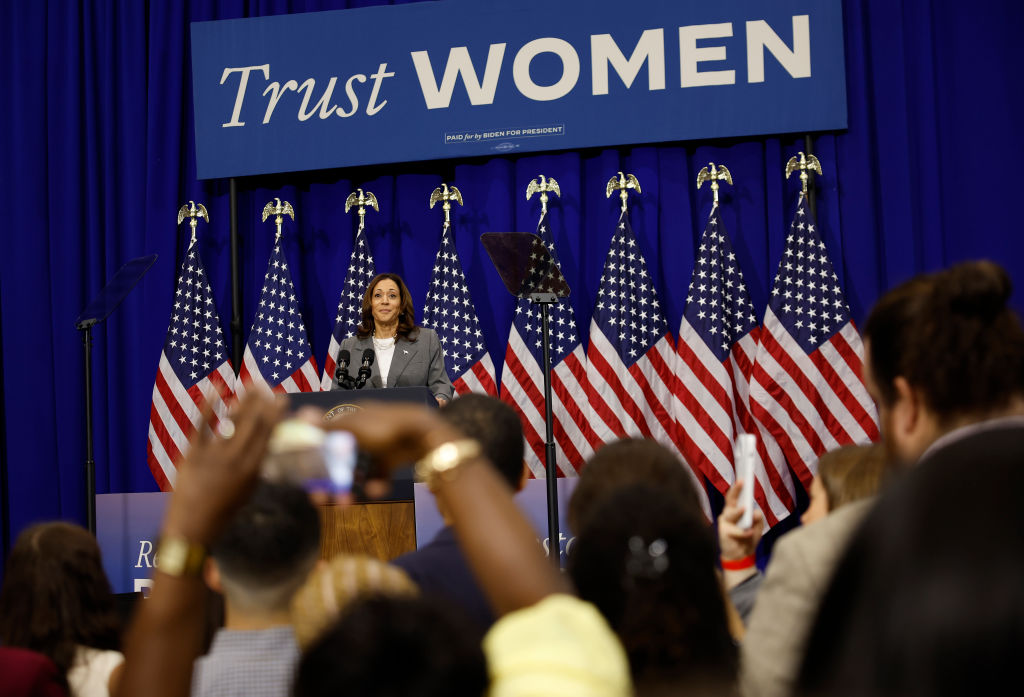 Vice President Harris Holds Campaign Event In Maryland On Anniversary of Roe v. Wade Being Overturned