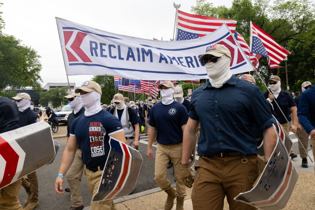 Patriot Front march in Washington