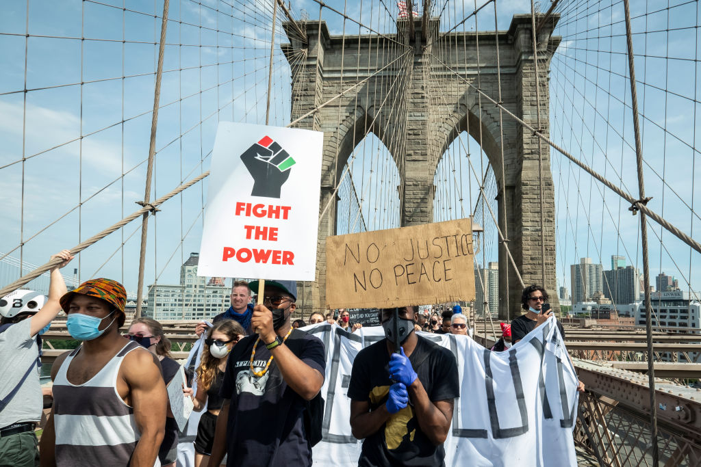 News - George Floyd Memorial Service - New York City