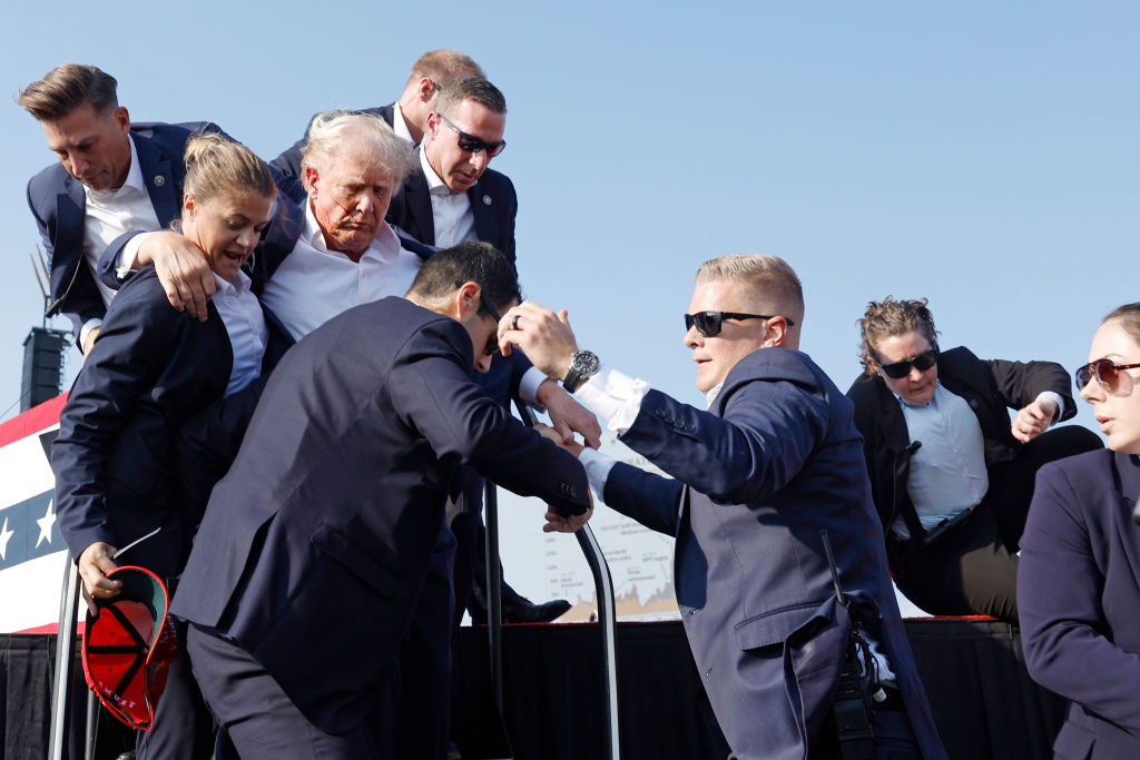 Donald Trump Injured During Shooting At Campaign Rally In Butler, PA