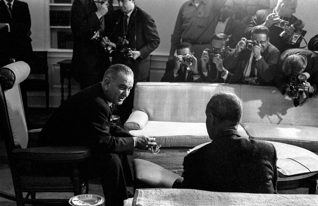 The Black Ballot: Lyndon B. Johnson from a segregationist to a civil rights champion.