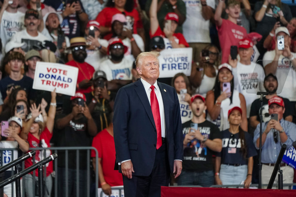ATLANTA, GA - AUGUST 3- Former President and current Republican