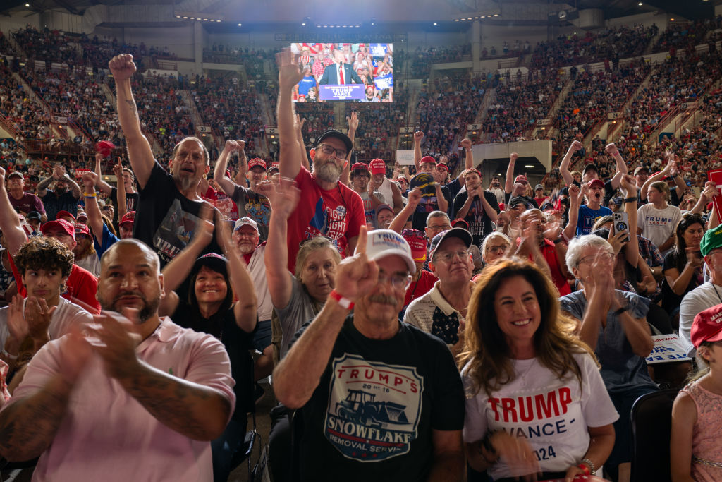 Trump Holds Campaign Rally In Harrisburg, Pennsylvania