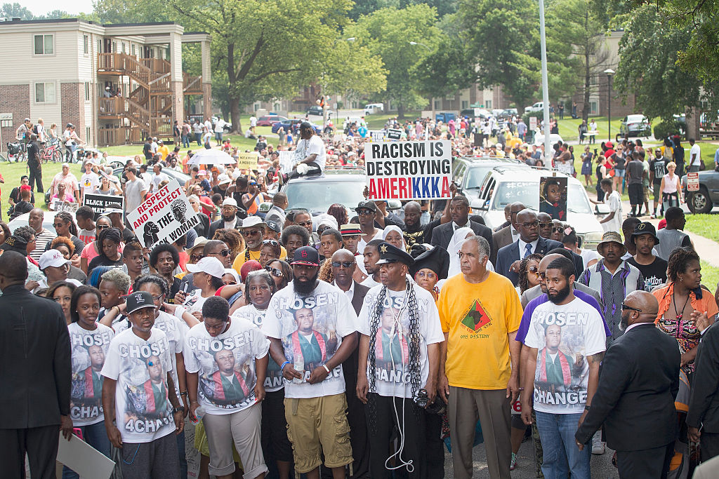 Ferguson, Missouri Marks One-Year Anniversary Of The Death Of Michael Brown