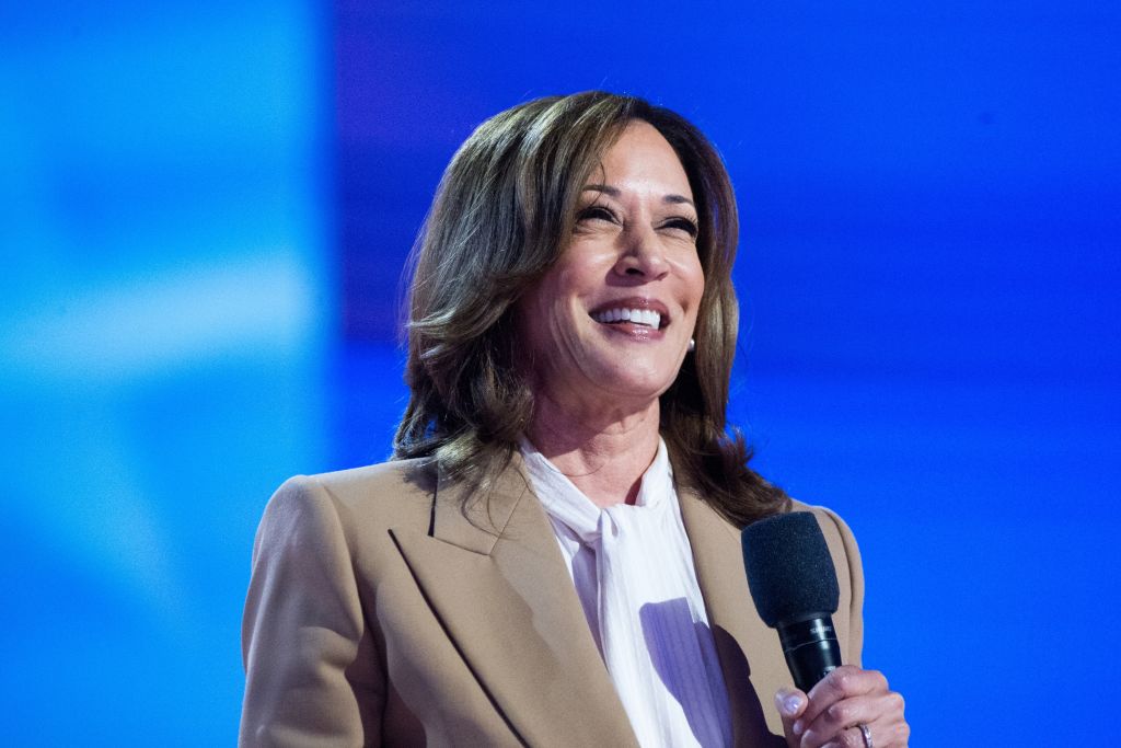 Democratic National Convention (DNC) 2024 - Day One - Kamala Harris, Decision Desk HQ, Poll, Trump, Donald, President, November, Election 