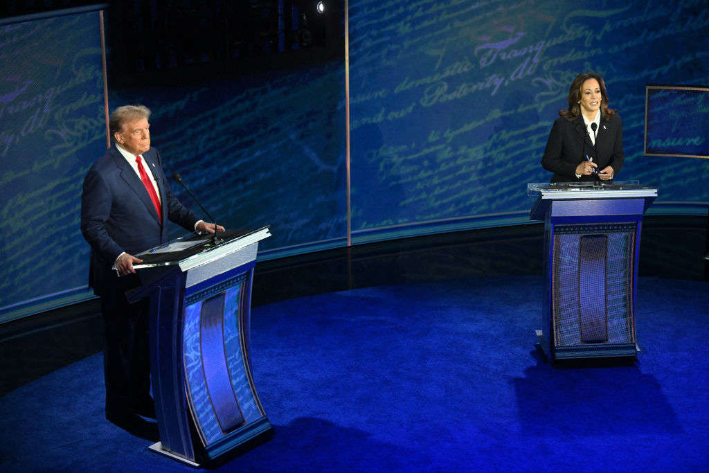 US-VOTE-POLITICS-DEBATE-HARRIS-TRUMP - Kamala Harris, reproductive rights, Trump, abortion, c-section, 