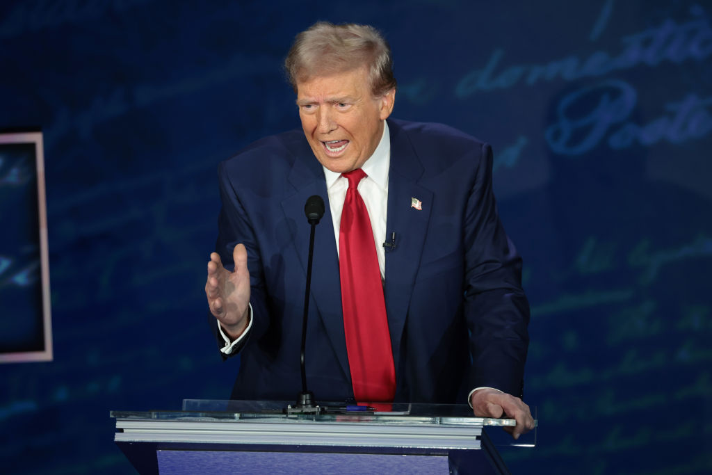 ABC News Hosts Presidential Debate Between Donald Trump And VP Kamala Harris At The National Constitution Center In Philadelphia