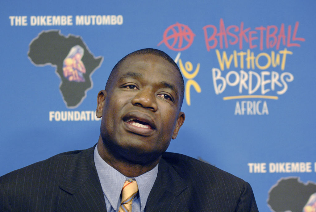 US-DRC-NBA-MUTOMBO-HOSPITAL