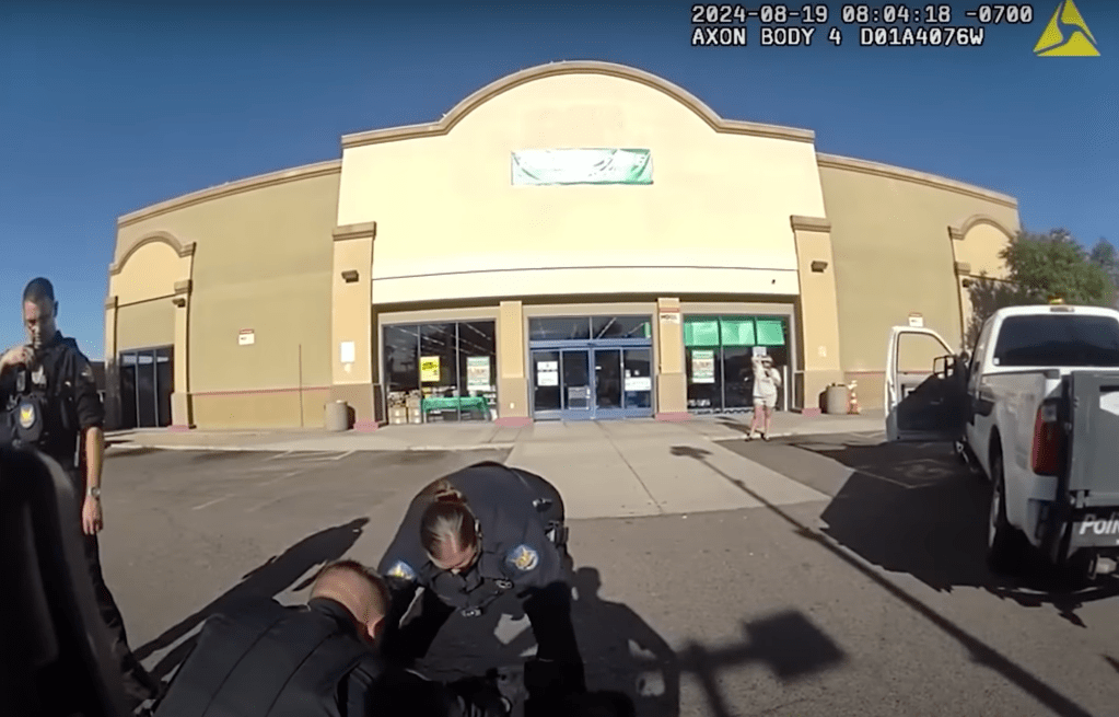 Tyron McAlprin Phoenix police bodycam