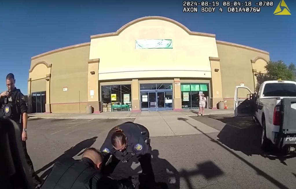 Tyron McAlprin Phoenix police bodycam