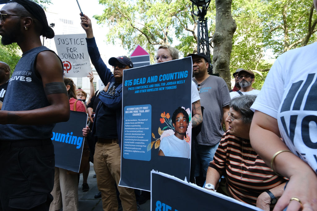 Vigil Held At City Hall Park For Jordan Neely As Daniel Penny Is Expected To Be Charged In Death