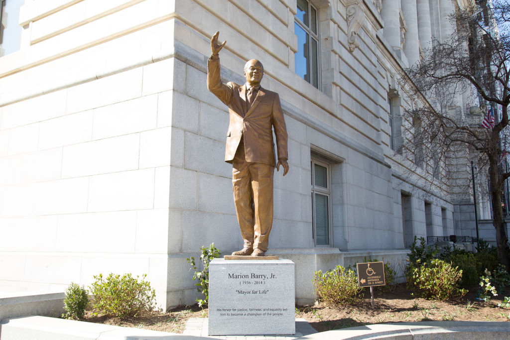 Marion Barry Statue Dedication