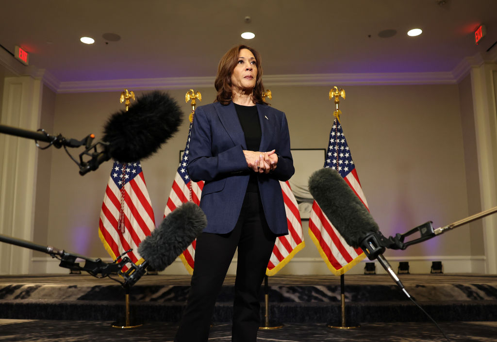 Kamala Harris Visits Houston As She Campaigns For President