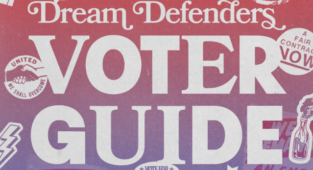 Dream Defenders voters guide